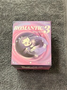 Romantic 3 Ring Box Series from Popmart
